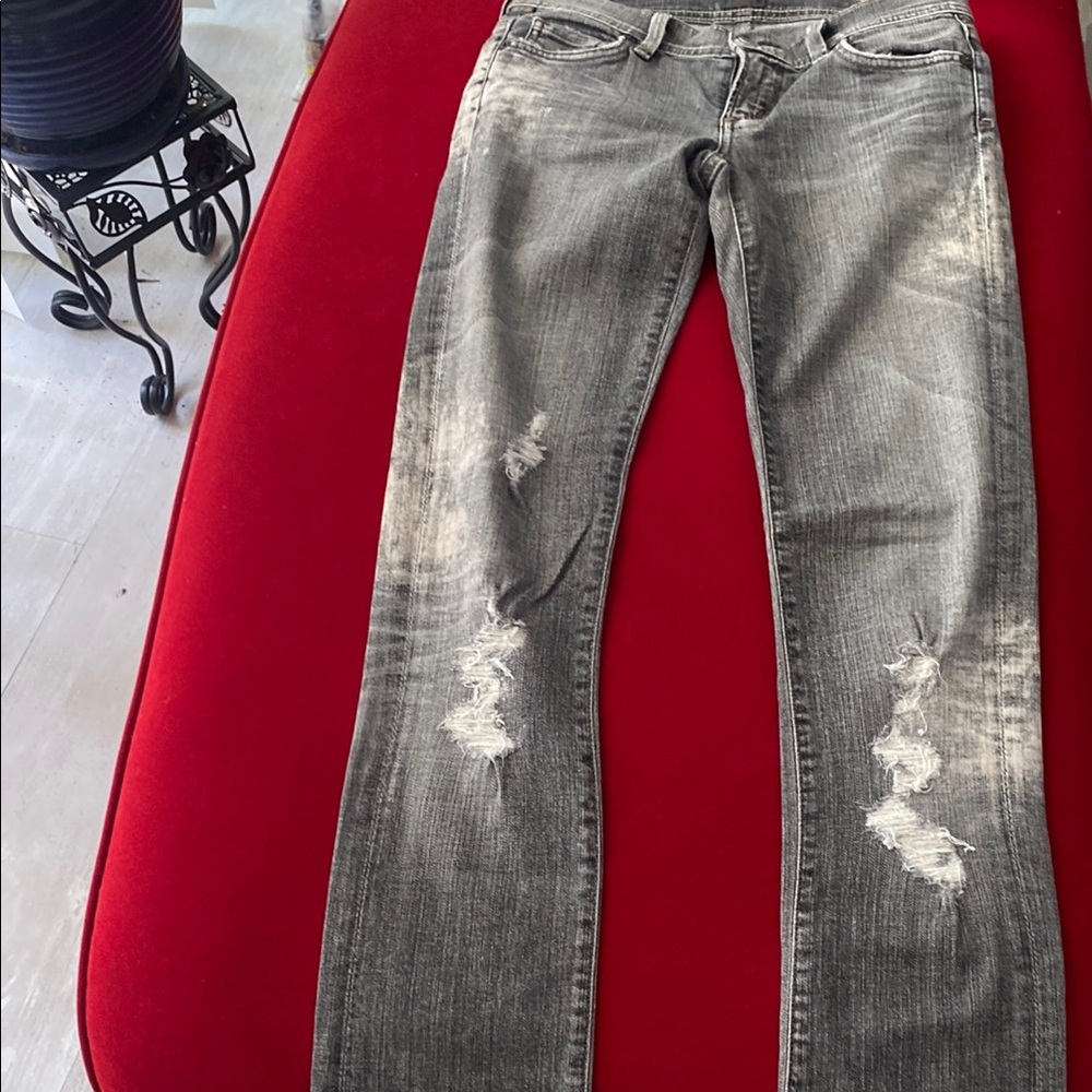 Citizens of Humanity Distressed Gray Women's Jeans